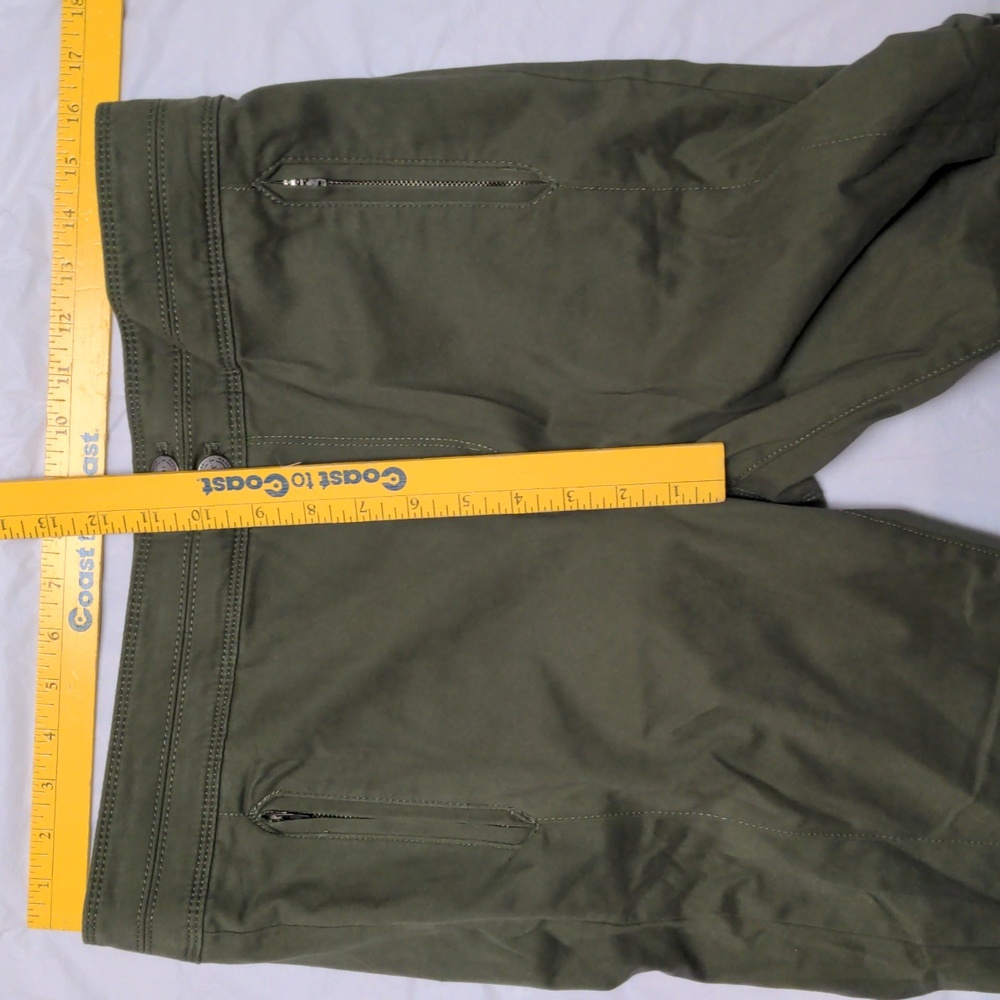 Loft High Waist Leggings Army Green NWT Size 12/31 - Picture 3 of 7